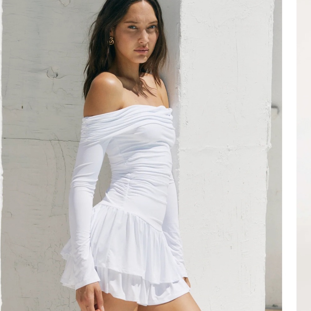 Nia Lisa Dress in White
